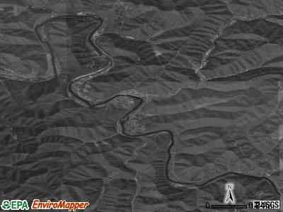 Zip code 25678 satellite photo by USGS