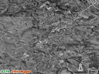 Zip code 25827 satellite photo by USGS