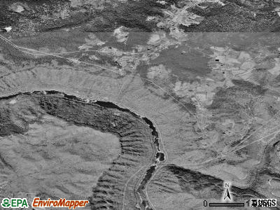 Zip code 25840 satellite photo by USGS