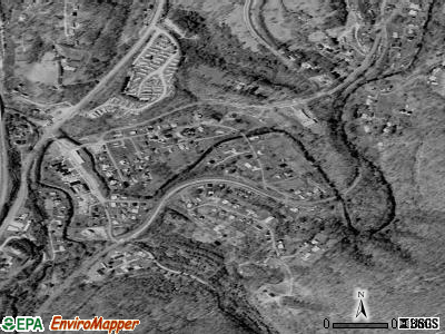 Zip code 25846 satellite photo by USGS