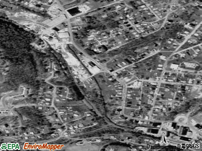 Zip code 25871 satellite photo by USGS