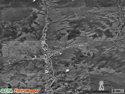 Zip code 03251 satellite photo by USGS