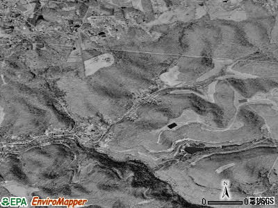 Zip code 25879 satellite photo by USGS