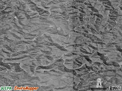 Zip code 25882 satellite photo by USGS