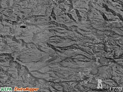 Zip code 25902 satellite photo by USGS