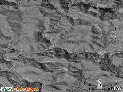 Zip code 25915 satellite photo by USGS