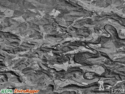 Zip code 25922 satellite photo by USGS
