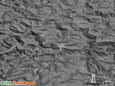 Zip code 25928 satellite photo by USGS