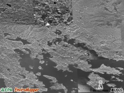 Zip code 03254 satellite photo by USGS