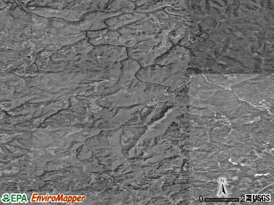Zip code 25962 satellite photo by USGS