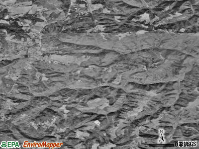 Zip code 25971 satellite photo by USGS