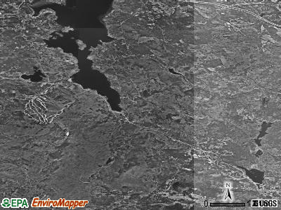 Zip code 03255 satellite photo by USGS