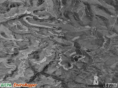 Zip code 25972 satellite photo by USGS