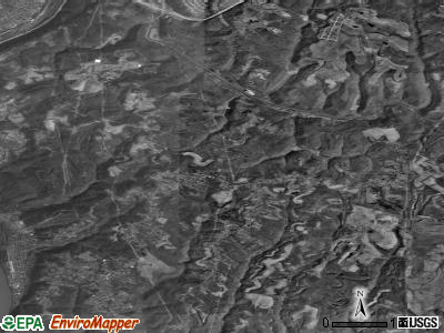 Zip code 26035 satellite photo by USGS