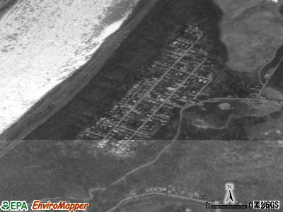 Zip code 26075 satellite photo by USGS