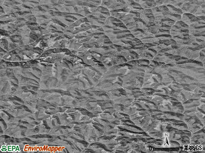 Zip code 26137 satellite photo by USGS