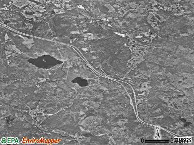 Zip code 03260 satellite photo by USGS