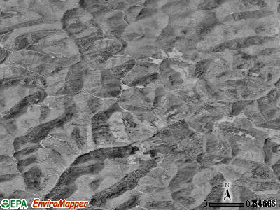 Zip code 26138 satellite photo by USGS