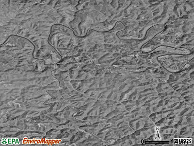 Zip code 26141 satellite photo by USGS