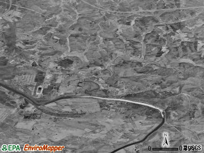 Zip code 26142 satellite photo by USGS