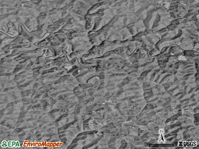 Zip code 26148 satellite photo by USGS