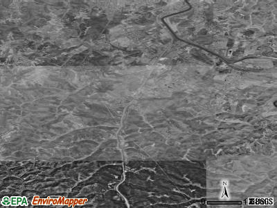 Zip code 26150 satellite photo by USGS