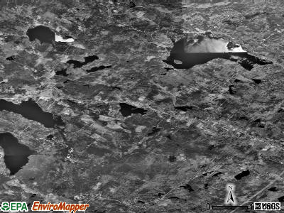 Zip code 03261 satellite photo by USGS