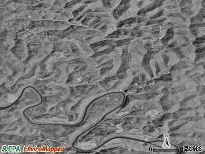 Zip code 26152 satellite photo by USGS