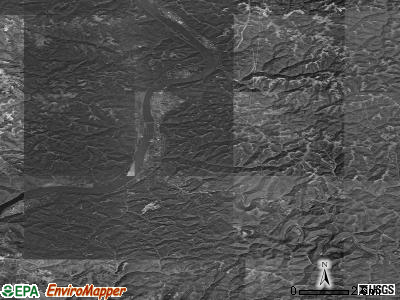 Zip code 26155 satellite photo by USGS