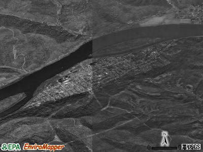 Zip code 26159 satellite photo by USGS