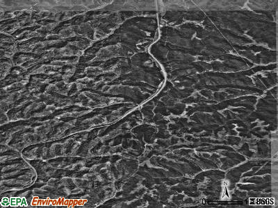 Zip code 26169 satellite photo by USGS