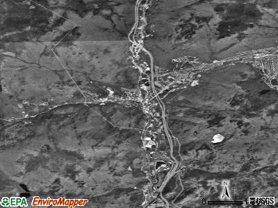 Zip code 03262 satellite photo by USGS