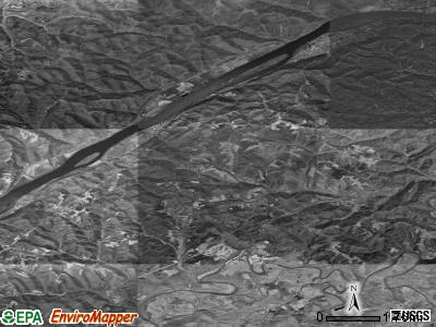 Zip code 26175 satellite photo by USGS