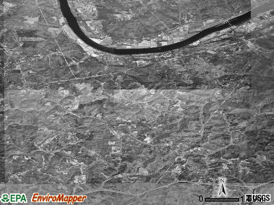 Zip code 26184 satellite photo by USGS