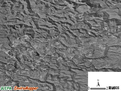Zip code 26206 satellite photo by USGS