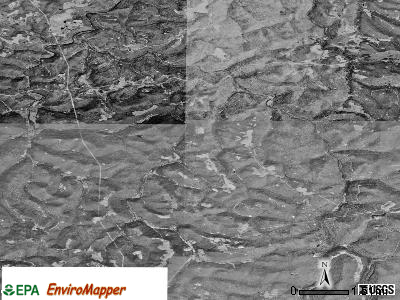 Zip code 26224 satellite photo by USGS