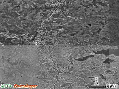 Zip code 03264 satellite photo by USGS