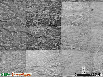 Zip code 26250 satellite photo by USGS
