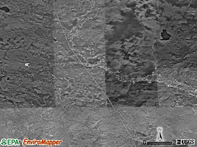 Zip code 03266 satellite photo by USGS