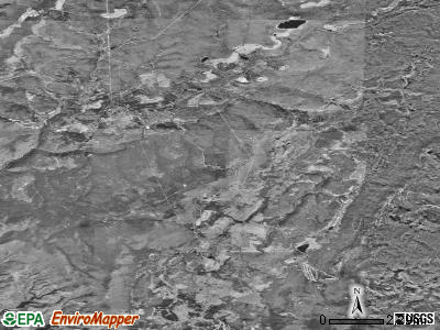 Zip code 26260 satellite photo by USGS