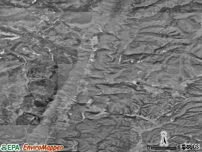Zip code 26264 satellite photo by USGS