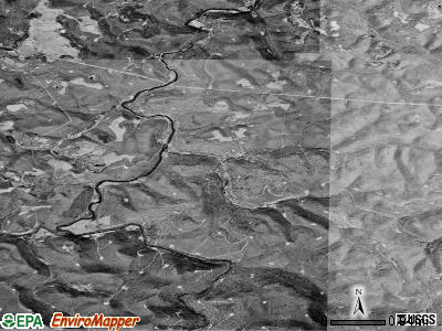 Zip code 26267 satellite photo by USGS