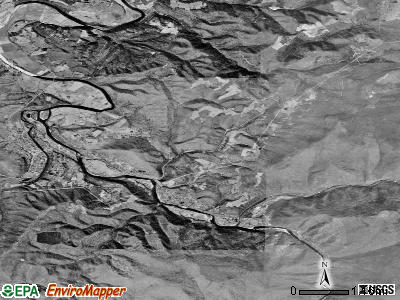 Zip code 26269 satellite photo by USGS