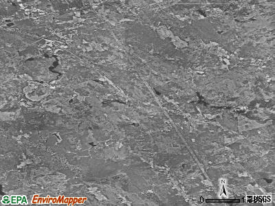 Zip code 03268 satellite photo by USGS