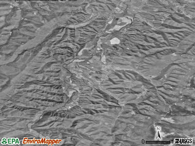 Zip code 26273 satellite photo by USGS