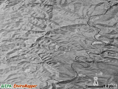 Zip code 26276 satellite photo by USGS