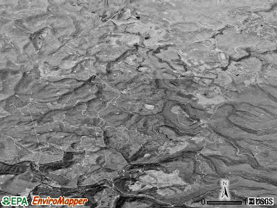 Zip code 26278 satellite photo by USGS