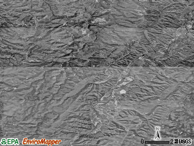 Zip code 26280 satellite photo by USGS