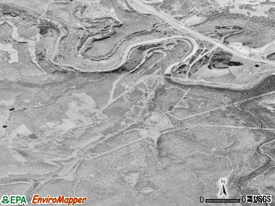 Zip code 26285 satellite photo by USGS