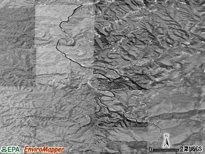 Zip code 26287 satellite photo by USGS